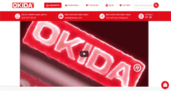Desktop Screenshot of okida.com