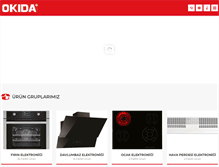 Tablet Screenshot of okida.com